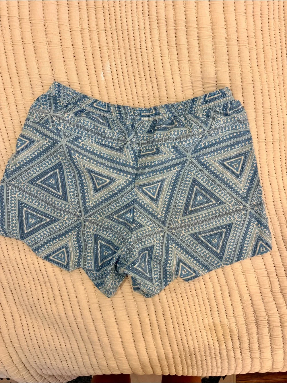 Patagonia Baggies in Blue Geo Print - 5in inseam - Picture 5 of 8